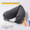 Budget Airline Essential: Compact U-Shape Pillow for Long Flights