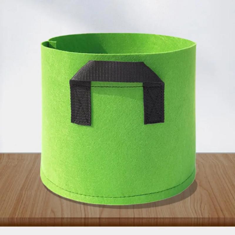 Gallon Plant Grow Bag with Handles Non-woven Fabric Vegetable Planting Bag Vegetable Plant Pot Grow Bag Garden Farm Planter Bags