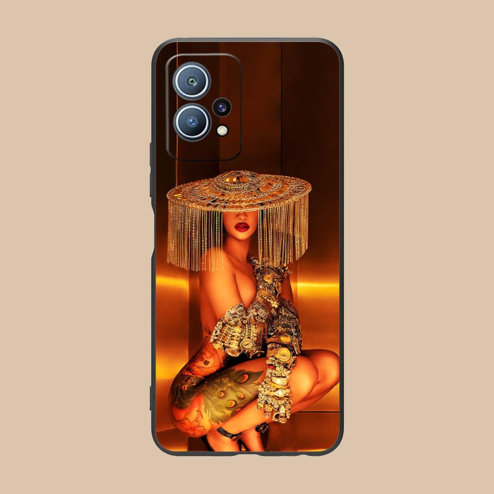 Cardi B Matte TPU Mobile Phone Case for Huawei P60 P50 P40 P30 P20 P10 P9 P8 Pro Lite Plus Colorful Printing Cover