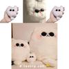 Cute Cat Plush Toy Keychain For Gifts And Decor Adorable Stuffed Animal With Embroidered Features
