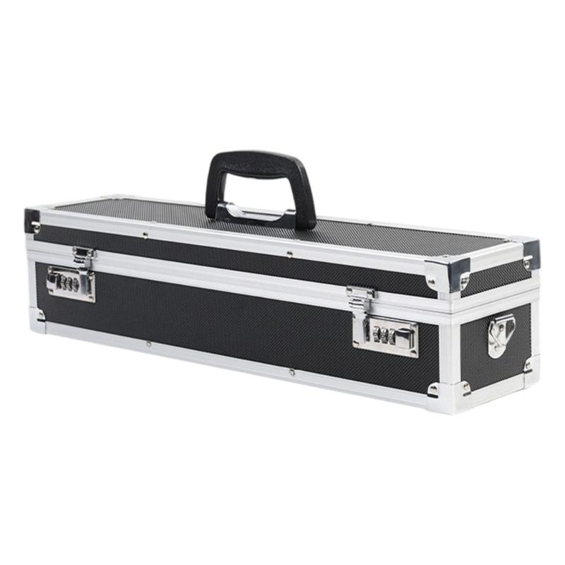 Aluminum Alloy Kitchenware Storage Box With Locking Systems and Adjustable for Secure Tool Organization and Transport