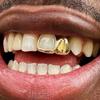 Trendy European & American Style Geometric Glossy Grillz Fangs: Single Tooth Jewelry for Hip Hop Punk Parties