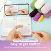 Simulation Rose Tulip Knitting Starter Kit Easy to Finish Bright Color Flower Knitting DIY Craft Kit for Holiday Birthday