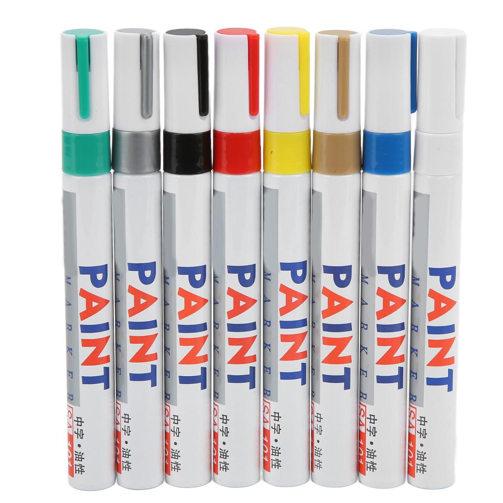 8Pcs Whiteboard Pen Multifunctional Colorful Fast Drying NonToxic Painting Marker for Graffiti Writing