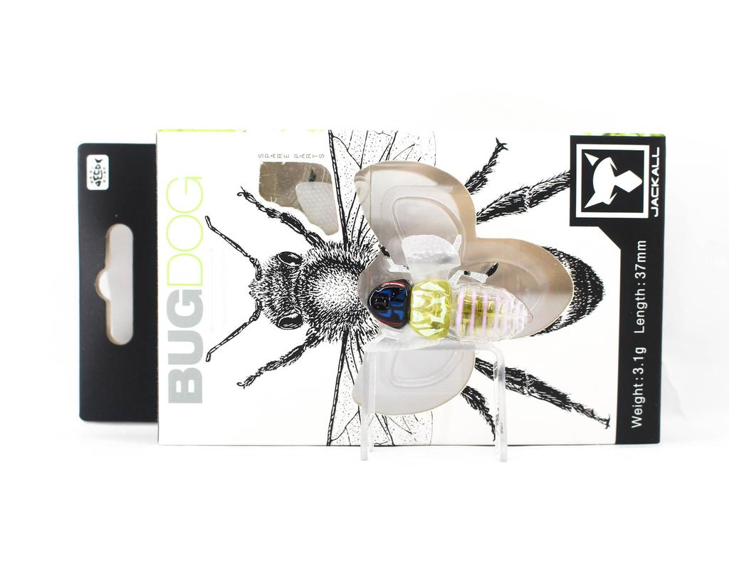 Jackall Bugdog 37mm Pływająca przynęta na owady Bug Skelton (0916)