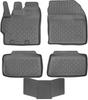 Aristar Guardliner Rubber Floor Mats + Tunnel Cover for Toyota Yaris IV HB 2020-, Yaris Cross 2021-, Mazda 2 Hybrid 2022- Black