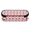 School Pencil Case Neat Design 300D Polyester Secure Zipper with Main Compartment Mesh Pocket and Pen Slots for Everyday Study