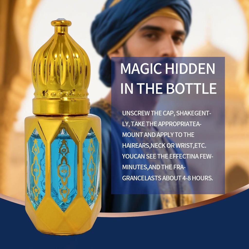 Men's Long-lasting Arabian Cologne Stick: Portable Essential Oil Perfume