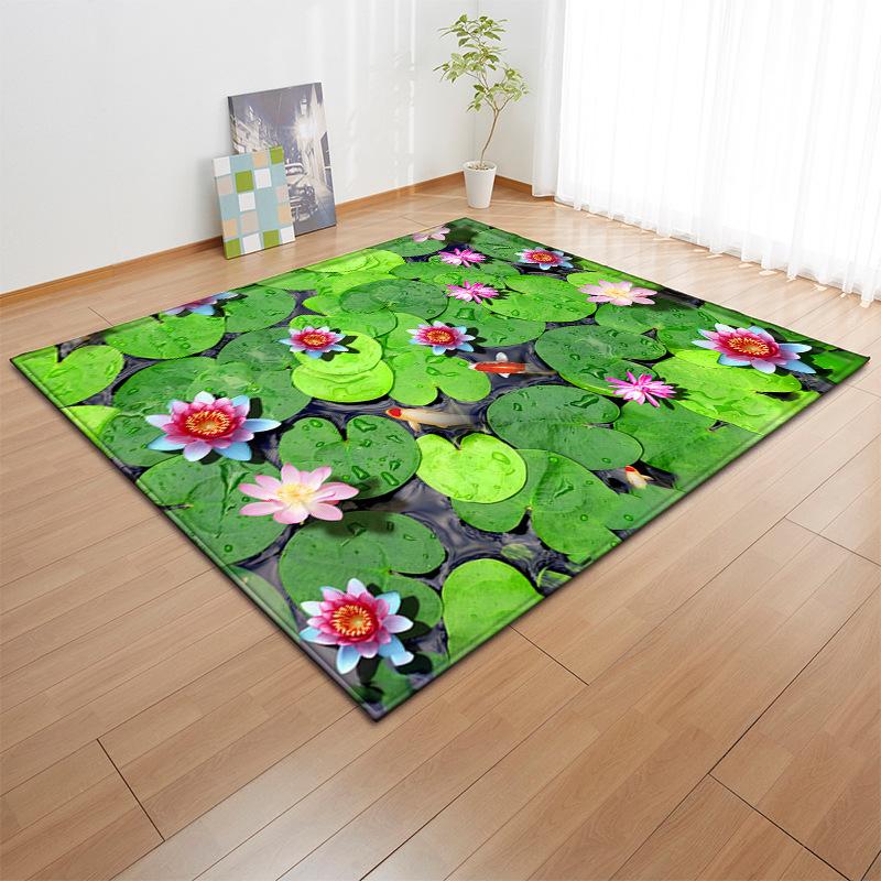 3D Three-Dimensional Painting Living Room Carpet Bedroom Floor Mat