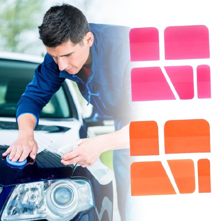 5pcs TPU Squeegee Tools Vehicle Maintenance Tool Multipurpose Car Tool for Car Film Installation & Daily Vehicle Care