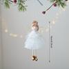 Cloth Christmas Angel Doll Drop Ornaments Angel Girl Plush Toy Pendant Hanging Pendant Christmas Girl Pendant Festival Decor