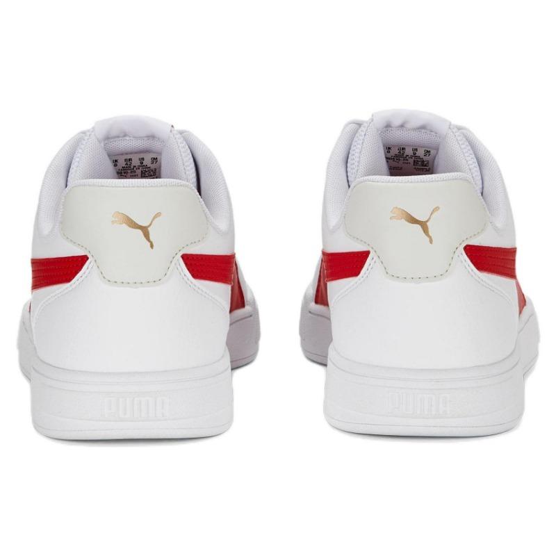 PUMA Caven Comfort Skate Shoes Unisex White Red 380810-25