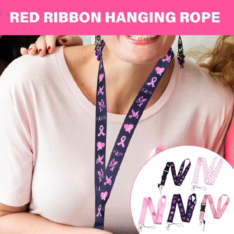 5pcs Empowerment Lanyard Set for Awareness Accessory Key and Phone Holder Strap Keychain Holder for Women Girls