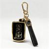 Key Fob Shell Case for Toyota Avalon Camry Corolla RAV4 Highlander Sequoia 2011 2012 2013 2014 2015 2016 2017 2018 2019 Keyless Entry Remote Control