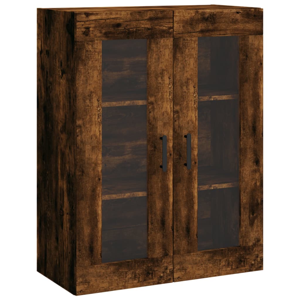 Highboard Smoked Oak 69.5 x 34 x 180 cm Particle Board