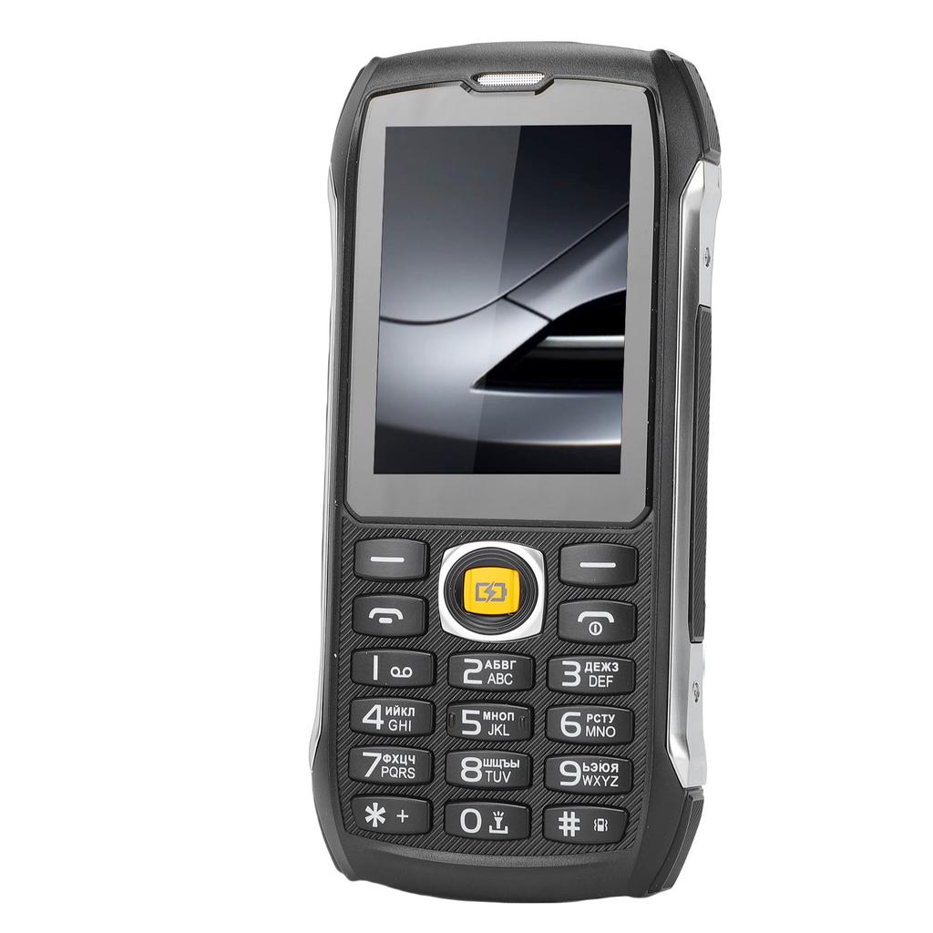 4G Entsperrt Robustes Handy Wasserdicht Sturzsicher Große Tasten Mobiltelefon mit SOS Netzwerk Bluetooth 2,8 Zoll