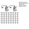 50 Pcs Gutter Clip-on Light Hooks Outdoor Holiday Lights Hanger Gutter Clips Roof Hooks Christmas Light Hooks