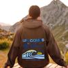 2026 Unisex Drop Shoulder Printed Hoodie: Fashionable, Casual, High-Quality Long Sleeve Sweatshirt