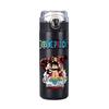 400Ml Anime One Piece Baskılı Termos Şişe Paslanmaz Çelik Kupa Sızdırmaz Vakumlu Matara Termal Kahve Çay Süt Su Şişesi