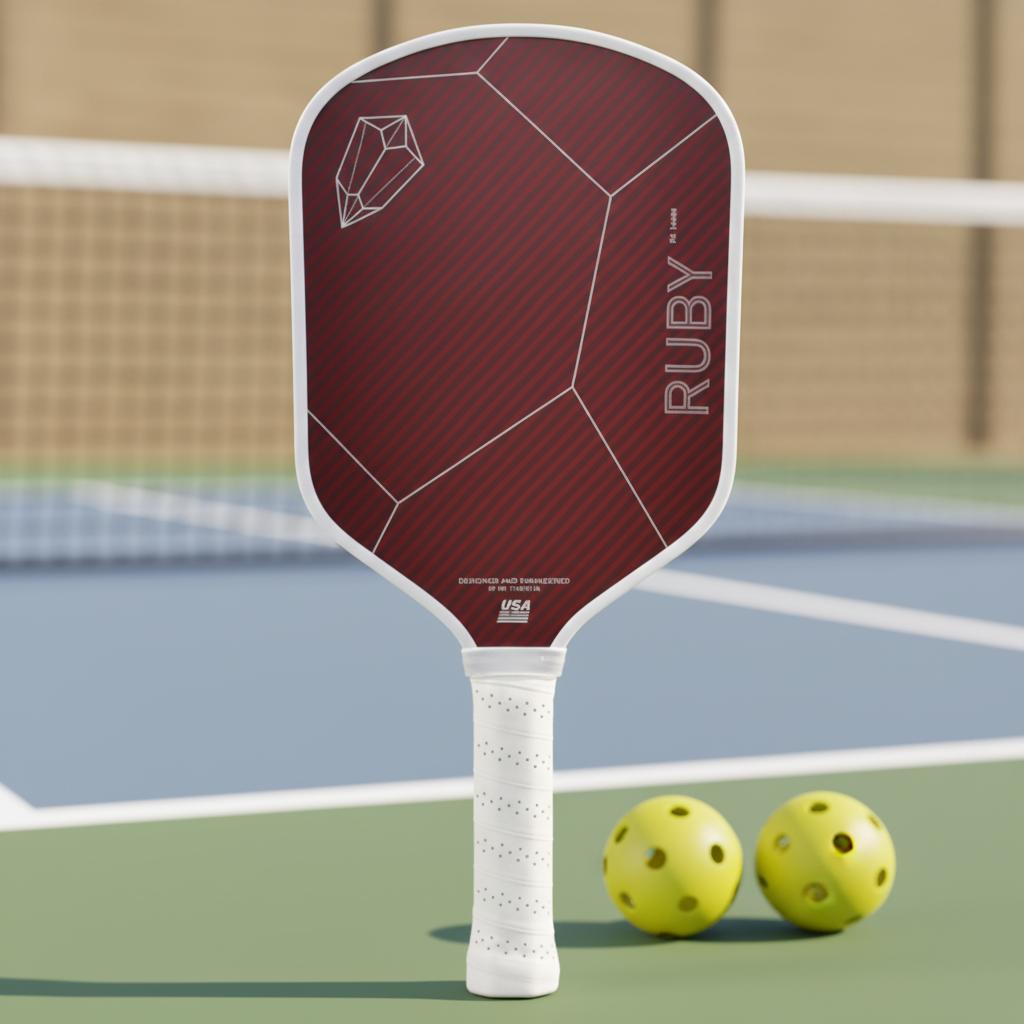 High-End 16mm Thickness Yuedong Custom Hot-Pressed Honeycomb Core Edgeless Portable Pickleball Racket Entertainment