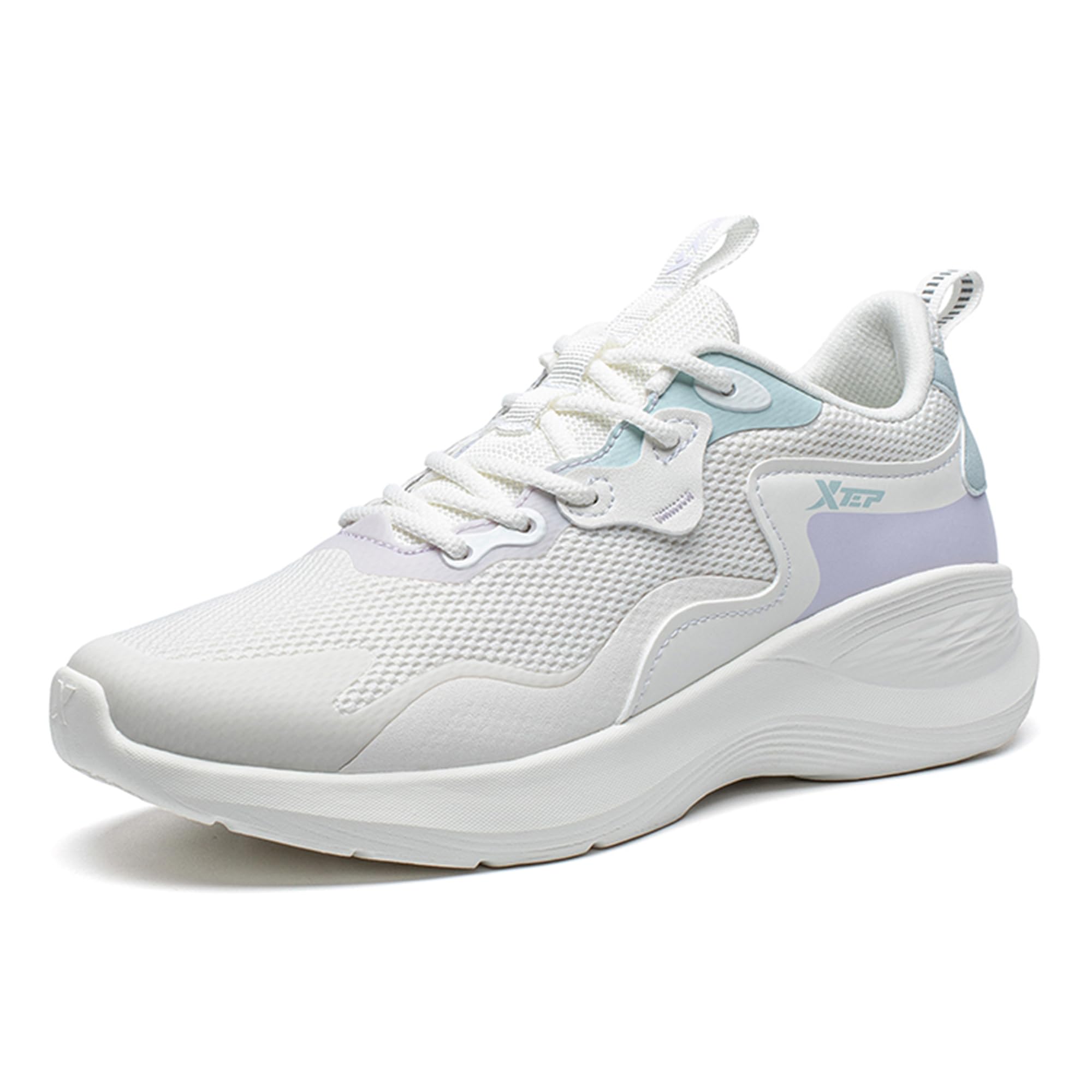 

Lightweight Running Perfect for Commuting and School [XTEP] Women s Shoes, White, Stylish, Breathable, білий