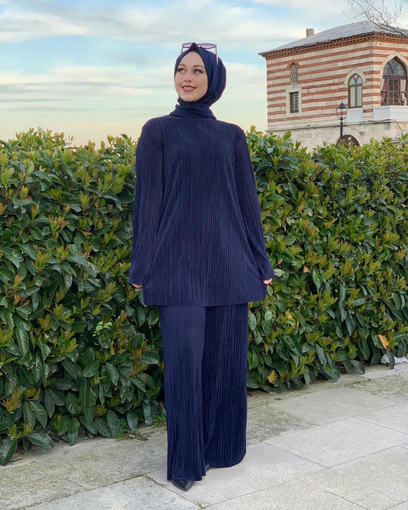 M148# Ethnisches Falten-Freizeitset für Damen - Südostasiatischer/Arabischer Stil