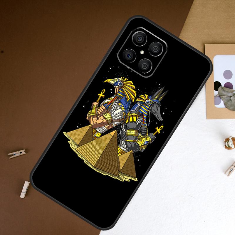 

Египет Нефертити Анубис Анх Чехол Для Honor 400 Pro 200 50 70 90 X9a X9b X9c X9d X8b X8c Win Magic 7 Lite 5 6 8 Pro Обложка Honor 200 Lite