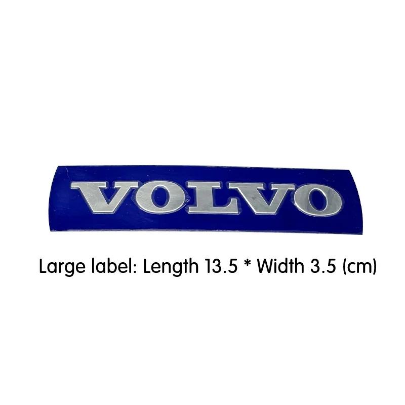 Volvo XC60 S60L S60 S40 C30 XC90 S80L İçin Ön Izgara Amblemi Rozeti Arka Bagaj Rozeti Çıkartması Direksiyon simidi çıkartması Aksesuarlar