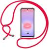 Silikonhülle - BOOLING - für Samsung Galaxy A37 5G - Stoßfest mit rotem Band