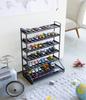 Yamazaki Miniature Car Rail Toy W51 x D24 x Tower Collection 5019 & Rack, Black, Approx. H65cm, Stand, Double-Sided,