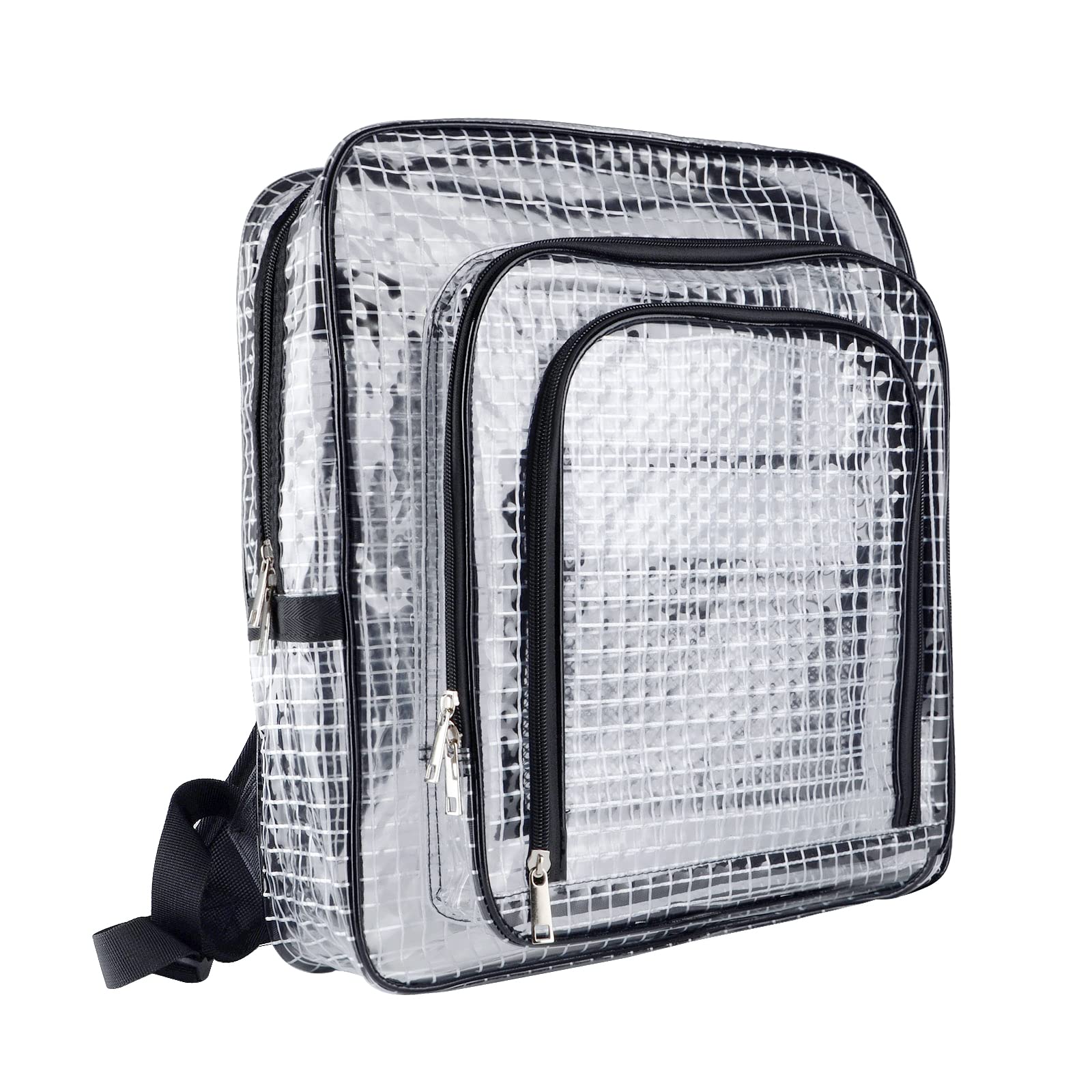 

Рюкзак Прозора сумка ПВХ Інженерна сумка Статичний рюкзак Чиста кімната А4 Вініл Велика місткість Водонепроникний Міцний вміст Видима робота [NOTAG] Чоловічий чорний