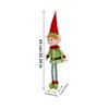 Christmas Naughty Elf Toy, Long Legged Naughty Girl Christmas Doll, Window Decoration Gift, Fun Holiday Decor for Kids