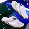 Men's Flip Flops for Summer Outings, Durable and Trendy, Men's Thick Soled Beach Shoes
