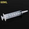 60/100/150ML Plastic Syringe With Tube Converter Cap For Liquid Oil Glue Applicator Experiments Industrial Large Syringe Tubing