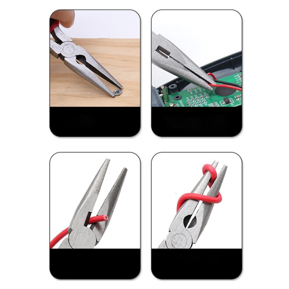 For Electrician Installation Carbon Steel Pliers DIY Hand Tool Jewelry Making Durability High-quality Tool Steel