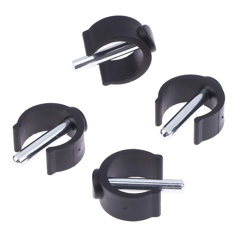 4 Stück Vielseitige C-Form Stockhalter-Clips Für Senioren Mobilitätshilfen Krücken Zubehör Rollator Ersatzteile Rutschfestes Gehen