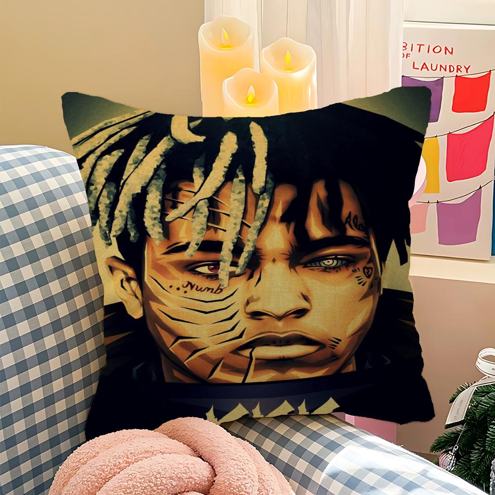 

Xxx Tentacion Pillowcase Toon Gift Cushion Cover Bedroom Home Sofa Chair Seat Decor Pillow Case 40cmx40cm