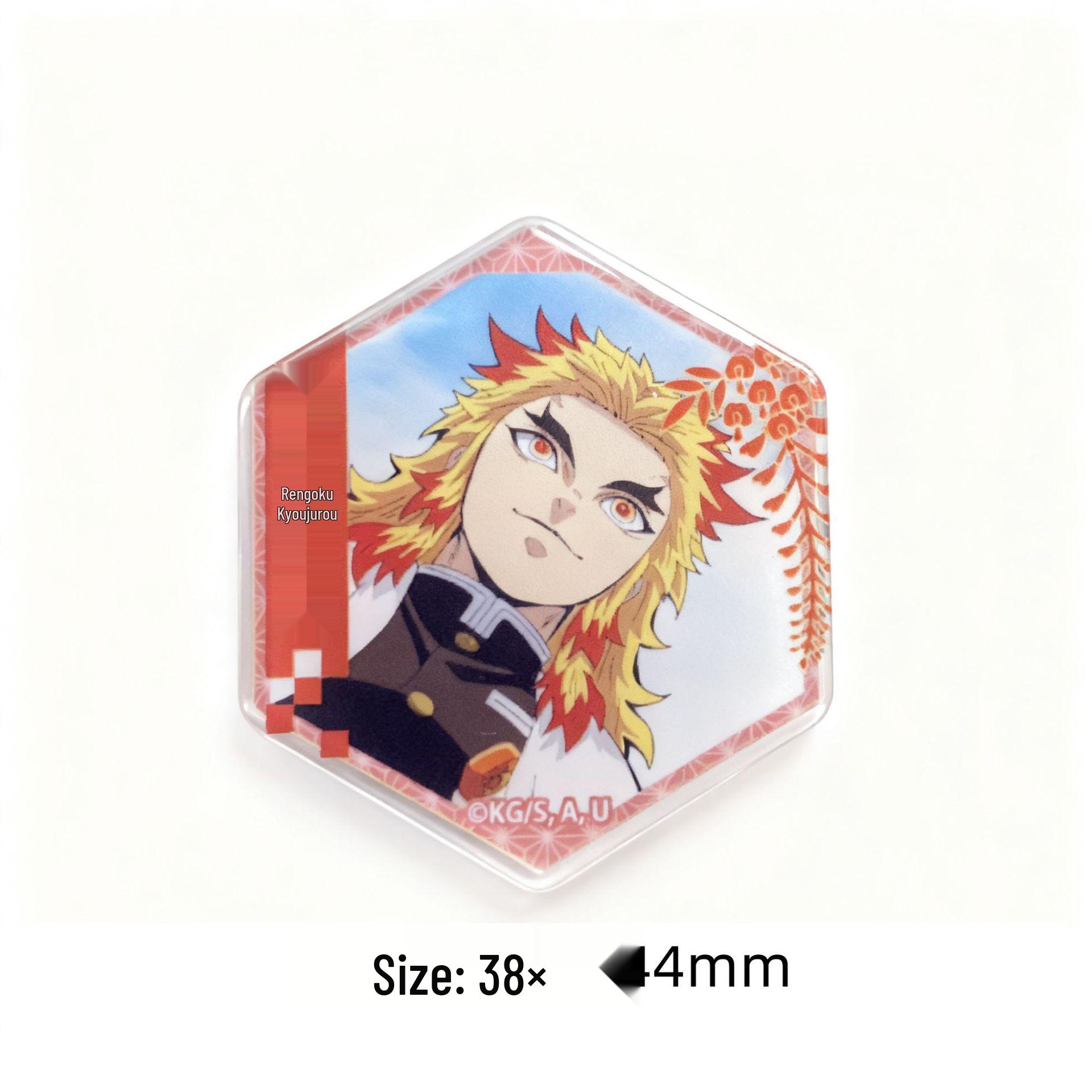 

Магнит Истребитель демонов: Креативная аниме-наклейка для декора Незуко и Танджиро