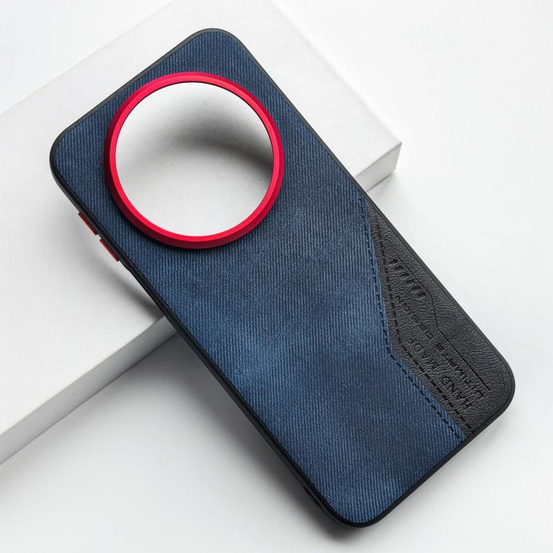 For Huawei Mate 80, 80 Pro, 80 Pro Max Phone Case, Denim Style, Leather Texture Design, Two-tone Stitching