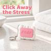 Stress Relief Calming Keychain Keys Soap Fidget Toy Keychain  Decompression Gift