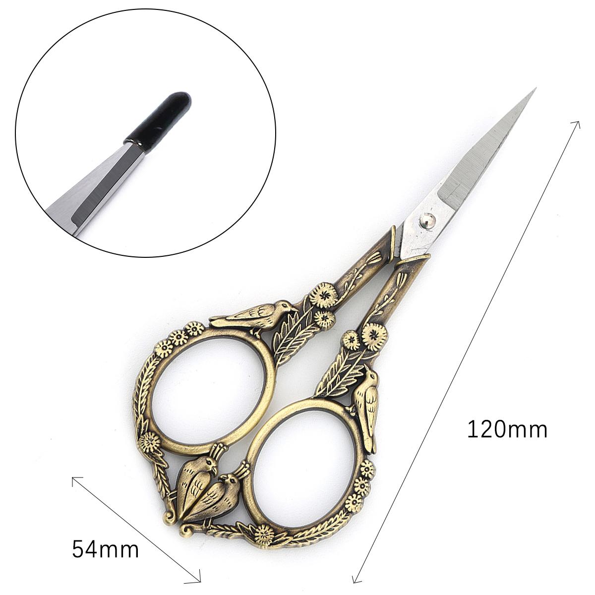 

120x54xmm 1 шт./пакет, винтажные ножницы для птиц из нержавеющей стали для домашней жизни и ручных инструментов 120x54xmm 1pc/bag