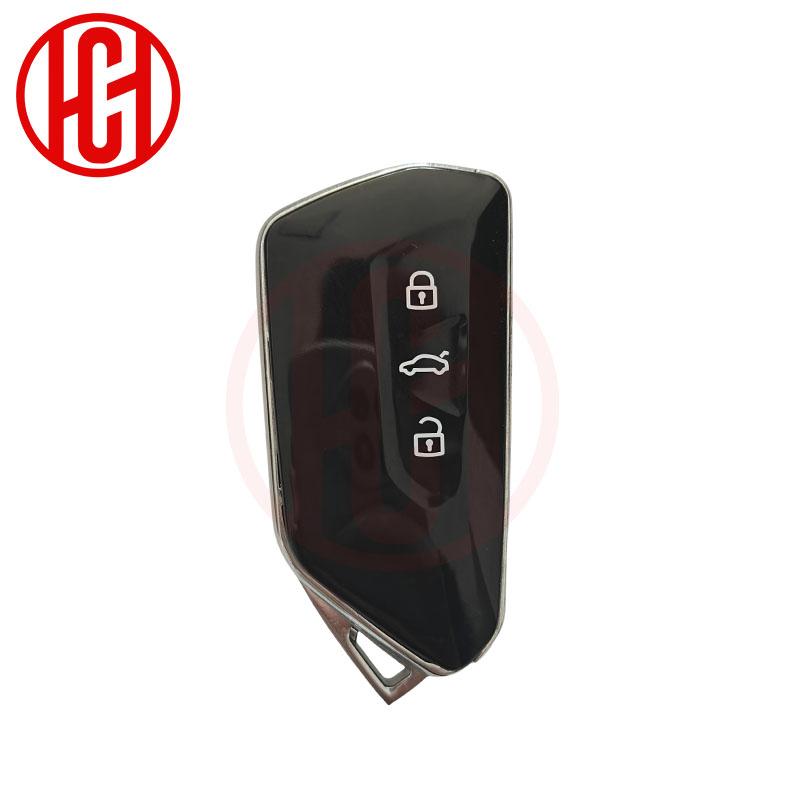 3 Buttons Remote Control Key Shell for Volkswagen Golf 8 for VW Smart Card Case KD HZ25 ZA25 Remote Control Key Casing