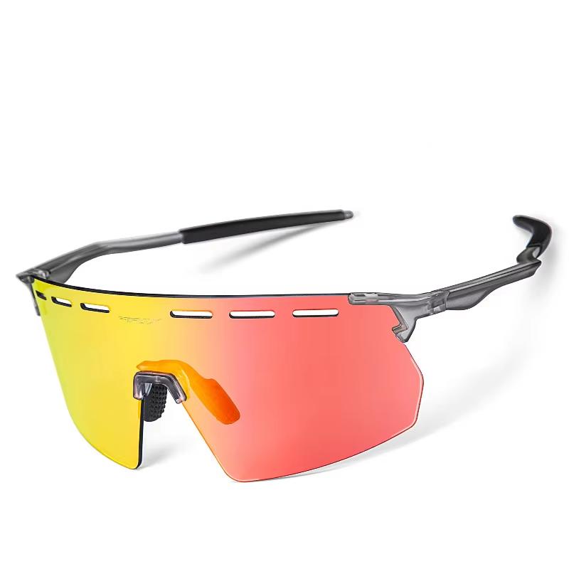 Transparent Color-changing Anti-UV400 TR90 Frame Pc Lenses Unisex Outdoor Cycling Sunglasses Wind Goggles Sports