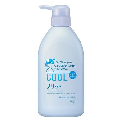 Kao Merit Rinse-Free Shampoo Cool Pump