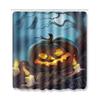 Halloween Shower Curtain Floor Mat Combination Four-Piece Set Bathroom Toilet Carpet Shower Room Foot Mat