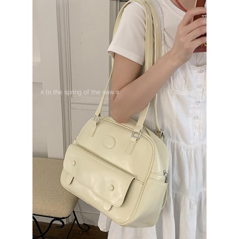 

Underarm briefcase women s 2025 new fashion college style backpack large capacity shoulder tote bag
