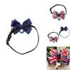 Cute Pet Bell Collar With British Flag Bow Tie Perfect Gift For Dog And Cat Lovers