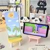 Cute Phone Holder: Creative Soft Rubber Bedside Chair for Watching