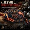 Amerika 250. Jubiläum Biker Totenkopf Mütze Bandana Verstellbare Passform Leichtes Atmungsaktives Gewebe Kopfbedeckung für Outdoor-Aktivitäten