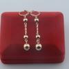 585 Roségold Zirkonia Perlen Schmuckset für Damen mit Armband Halskette und Ohrringen